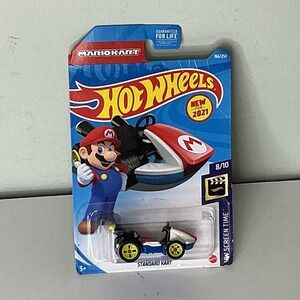 2023 Hot Wheels #29 HW Screen Time 2/10 STANDARD KART Red/White/Blue w-Yellow4Sp